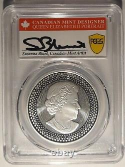 Rare 2019 Canadian Set Pride Of Two Nations Silver Maple Leaf Pcgs Pr70 Blunt Fd