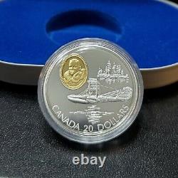 Rare Limited 1994 Aviation Seaplane Curtis HS-2L Gold Cameo 1 Oz Silver Coin