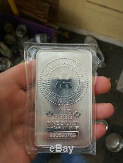 Roayal Canadian Mint 10 oz 99.9999 fine silver bar