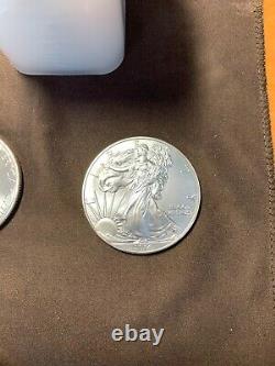 Roll of 20.999 American Eagle 2014 Coins in a Mint Tube
