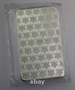 Royal Canadian Mint 10 ounce. 9999 silver bar sealed with unique serial #