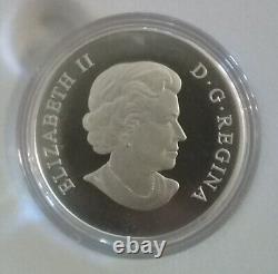 Royal Canadian Mint 2014 Silver Coin $100 Bighorn Ram 99.99% Silver. Unc COA