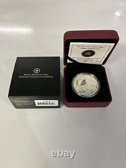 Royal Canadian Mint CANADA FINE SILVER 15 DOLLARS 2011 MAPLE OF HAPPINESS