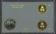 Royal Canadian Mint Circulating $1 One Dollar Coin Test Token Set Gold Bronze