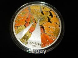 Royal Canadian Mint Silver Coin Canadian Canopy Brand New Free Usps Shipping