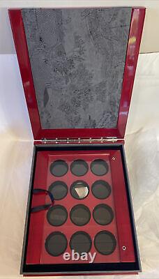 Royal Canadian Mint Silver Lunar Lotus Chinese Zodiac Display Case EMPTY