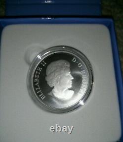 SILVER! 2014 $100 For $100 CAD The Majestic Bald Eagle Fine Silver Coin 99.99%