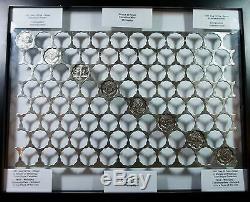 Scalloped Webbing 84 holes Huge Rare Royal Canadian Mint