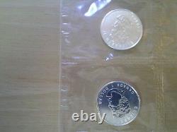 Sheet of Ten 2006 Canada 1/2 Oz Silver Timberwolf Coins