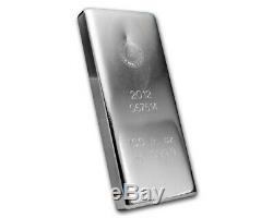 Silver Bullion Bar, 100 oz, 0.999 Purity, Royal Canadian Mint