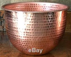 Solid copper Kitchenaid 5 qt. Mixing Bowl Copper Liner/Bowl INSERT for Tilt Head