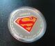 Superman Shield 1 Ounce Fine Silver Coin With Cofa