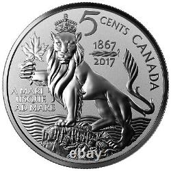 The Forgotten Designs-2017 Canada 1oz Pure Silver 3 Coin Set Royal Canadian Mint