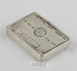 Vintage RCM Royal Canadian Mint 10 oz. 999 Fine Silver Stamped Bar Scarce