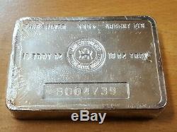 Vintage RCM Royal Canadian Mint 10 oz. 999+ Silver Bar Sealed