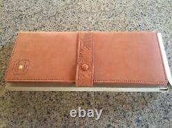 Vintage Royal Canadian Mint Leather Portfolio Case For Rcm Gold Coins New In Box