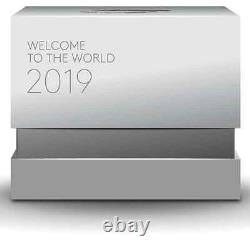 Welcome to the world pure silver coin 2019