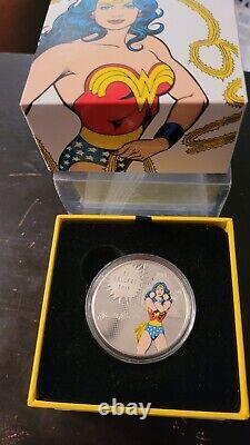 Wonder Woman Collector Coin 1 oz Silver Canada 2016 Coin The Amazing Amazon