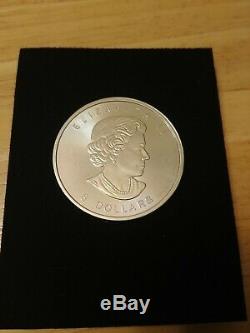 1,25 Oz 2015 Coins Argent Bison Canada