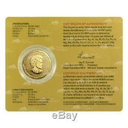 1 Oz 2008 Monnaie Royale Canadienne 99999 Pièce D'or