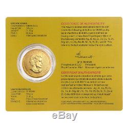 1 Oz 2009 Monnaie Royale Canadienne 99999 Pièce D'or