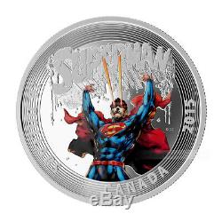 1 Oz 2015 Iconic Superman Comic Book Covers Superman # 28 Silver Coin