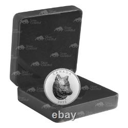 1 Oz 2022 Timber Wolf Extraordinaire Silver Coin Royal Canadian Min