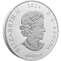 1 kilo Pièce d'Argent de l'Année Lunaire 2024 du Dragon, Monnaie Royale Canadienne