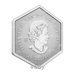 1 oz 2023 Pièce en Forme de Flocon de Neige de la Monnaie Royale Canadienne
