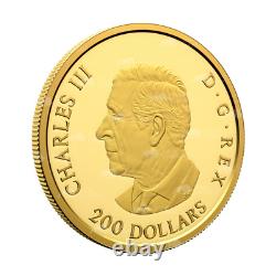 1 oz 2024 Pièce d'Or Couronnes Royales Canadiennes de la Monnaie Royale Canadienne