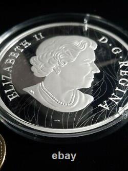 10 Oz. Pure Silver Coin Wolf De Robert Bateman (2021) Maintenant En Stock 209/800