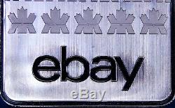 10 Unc De Collection Ebay Ounce Silver Bar Debloques (better) Mrc Monnaie Royale Canadienne