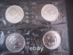 10 x 2008 Canada S$5 Vancouver 2010 Olympic 1 oz. 9999 Silver Coin original RCM<br/>
	
	<br/>10 x 2008 Canada S$5 Vancouver 2010 Olympic 1 oz. 9999 Pièce d'argent originale RCM