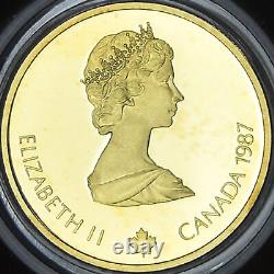 #1182786 Pièce, Canada, 100 Dollars, 1987, Monnaie royale canadienne, Jeux olympiques de Calgary