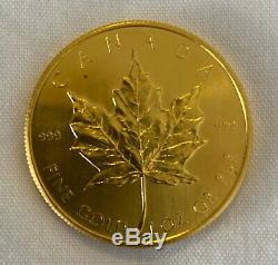 1981 Canada Feuille D'érable D'or Elizabeth II 1 Oz Gold Coin 50,999 $