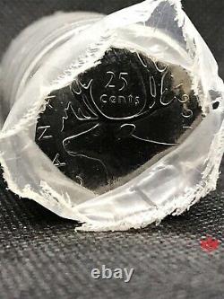 1991 Canada 25 Cents Original Royal Canada Mint Sealed Roll