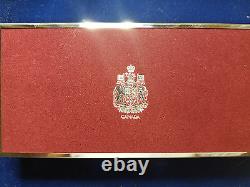 1992 Canada Cougar. 9995 Platinum 4 Coin Set 1.85 Troy Oz Rare 1081 Set Mintage