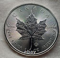 1999 Canadian Maple Leaf Lot De 5 Pièces 2013 2014 2019 Authentifié 5oz Total