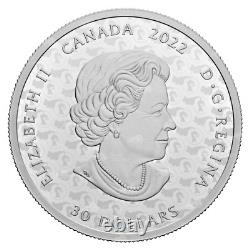2 Oz 2022 La Pièce D'argent Du Chevalier Rouge Monnaie Royale Canadienne