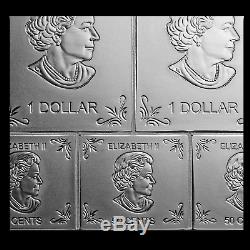 2 Oz Silver Bar Monnaie Royale Canadienne Maple Flex Bar (. 9999 Fine) Sku # 195939