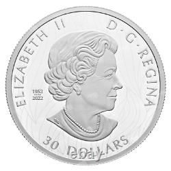 2 oz 2023 La pièce d'argent Striking Bald Eagle de la Monnaie royale canadienne