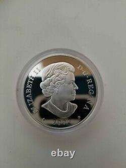 20 $ D'argent Fin Canadian Iceberg Proof Mint Coin 2004 Proof Mint Avec Coa Canada
