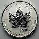 2000 Canada $5 Hannover Privy Mark Silver Maple Leaf 1oz. 9999 Pièce D'argent Et Aco