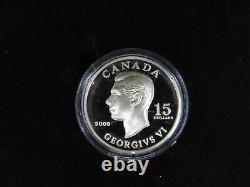 2008-2009 15 $ Vignettes De Royalty Series 92,5% Sterling 30g Argent Coins Canada
