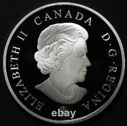 2008 Canada 50 $ 100e anniversaire de la Monnaie royale canadienne, épreuve en argent fin 5 oz n° 19754