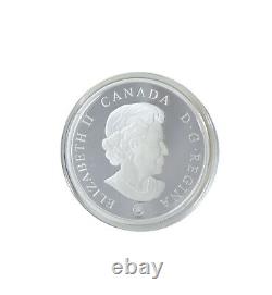 2008, Pièce d'Argent Fin de 5oz pour le 100ème Anniversaire de la Monnaie Royale Canadienne MRC