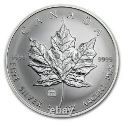 2009 Canada $5 Brandenburg Gate Privy Silver Maple Leaf 1oz. 9999 Pièce D'argent
