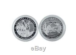 2012-2013 20 $ Groupe Des Sept 7 Coin En Argent Fin Paramétrés En Cas Monnaie Royale Canadienne