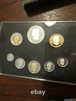 2012 Royal Canadian Monnaie Fine Silver Proof Set Rare Jamais Distribué Dollar