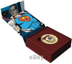 2013 14 Carats D'or 75 $ Anniversaire Superman # 1 Coin The Early Years Comic Canada